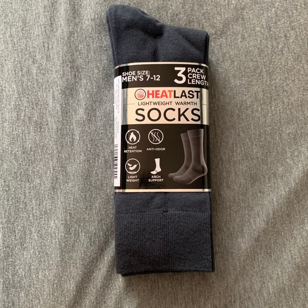 heatlast lightweight warmth socks - NWT 3 pack